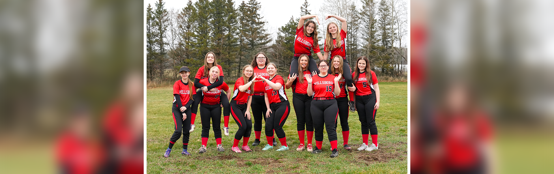 Image of the Girls' Winning Team.