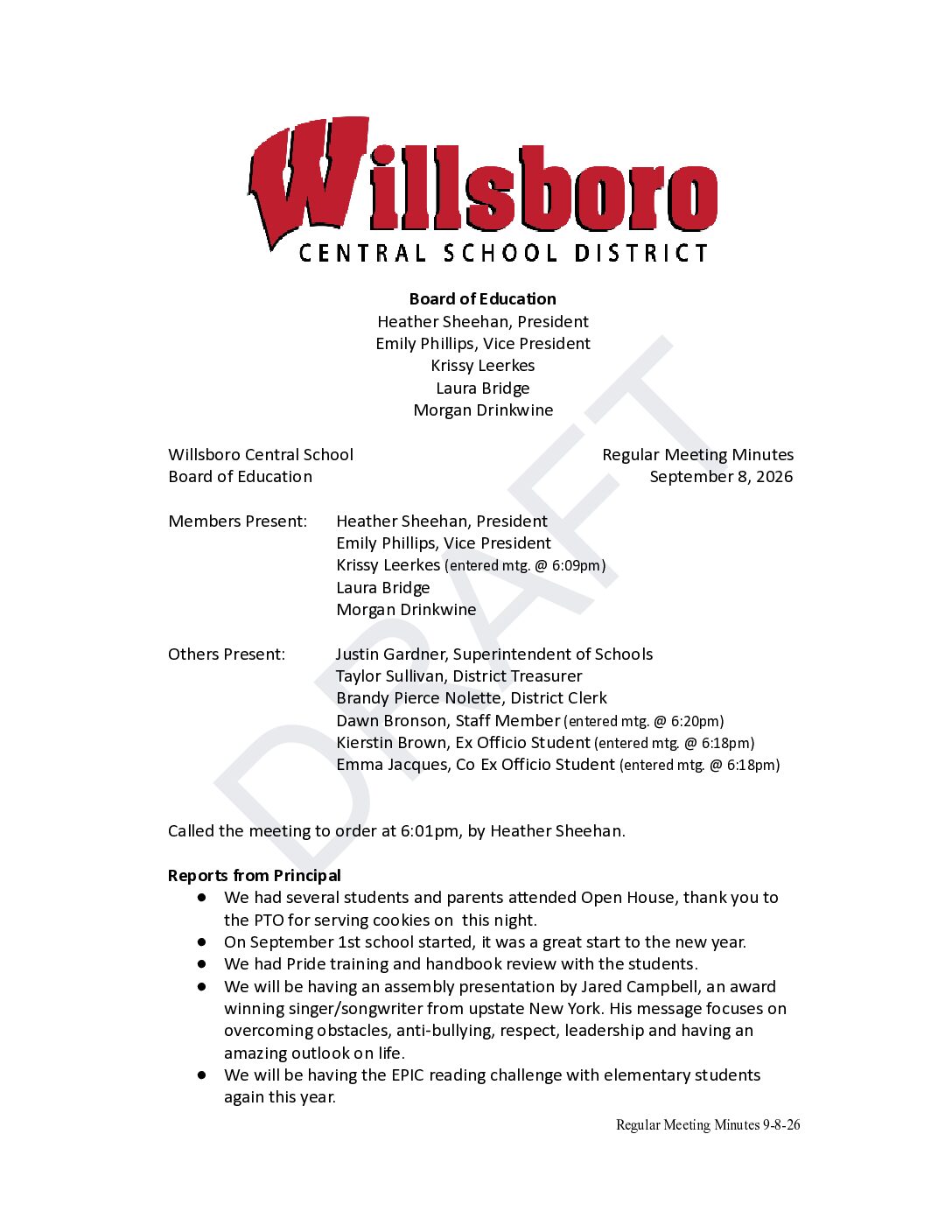 Willsboro Central School District